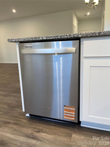 Close-up of interior finishes inside a home in Parkside Crossing, Charlotte (Image 8).