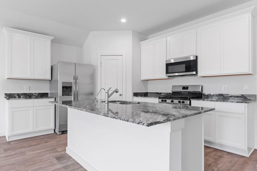 Furnished interior view inside a new home in Blue Heron Estates, Beasley (Image 3).