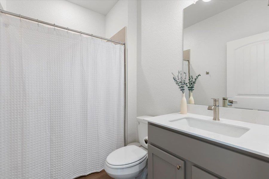 Furnished interior view inside a new home in , Austin (Image 14). Furnished interior view inside a new home in , Austin (Image 14).