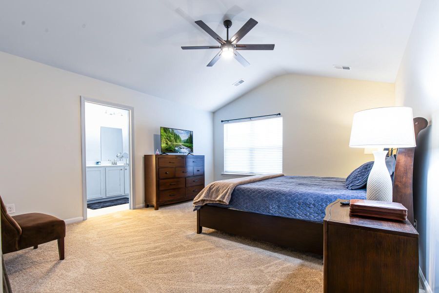 Furnished interior view inside a new home in , Summerville (Image 10).