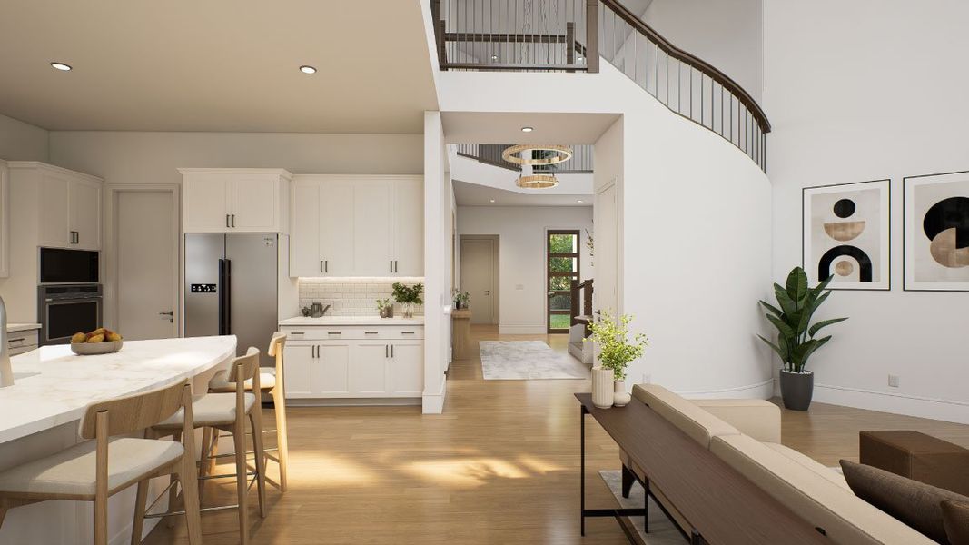 Representative furnished interior of a home built from the Willow by Landon Homes in Lexington Frisco, Frisco (Image 10). Representative furnished interior of a home built from the Willow by Landon Homes in Lexington Frisco, Frisco (Image 10).