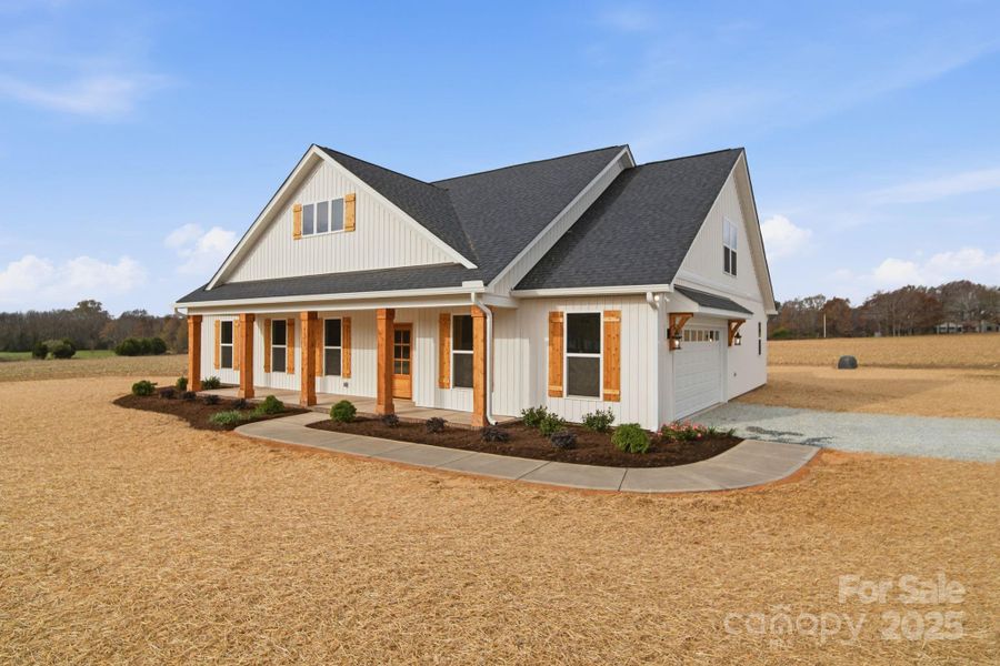 Exterior details and patio area of a home in , Marshville (Image 4).