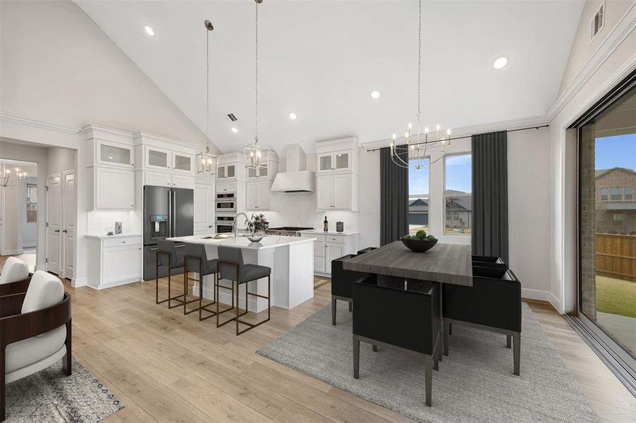 Furnished interior view inside a new home in Gateway Parks, Forney (Image 26).