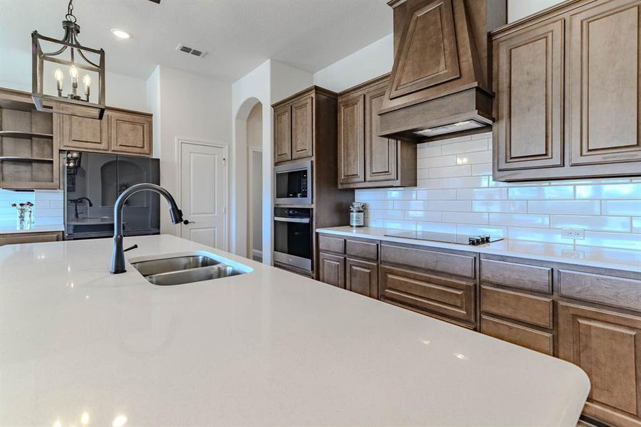 Furnished interior view inside a new home in Coyote Crossing, Godley (Image 10).