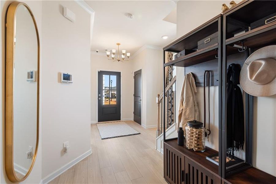 Furnished interior view inside a new home in Silverock, McDonough (Image 41).
