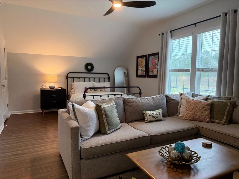 Furnished interior view inside a new home in , Summerville (Image 46). Furnished interior view inside a new home in , Summerville (Image 46).