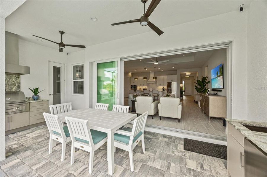 Exterior details and patio area of a home in , Sarasota (Image 22). Exterior details and patio area of a home in , Sarasota (Image 22).