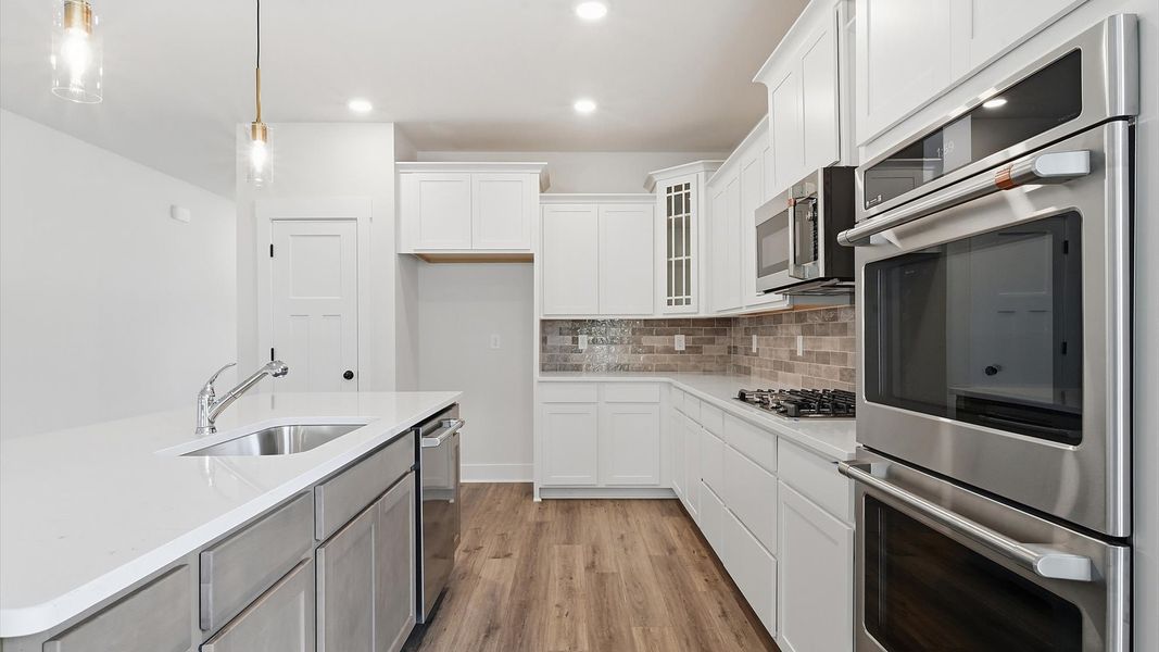 Furnished interior view inside a new home in Creeks at Midway, Anderson (Image 14).