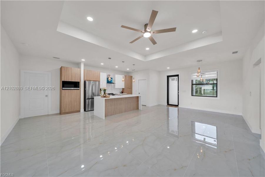 Spacious, unfurnished interior of a new home in , Cape Coral (Image 26). Spacious, unfurnished interior of a new home in , Cape Coral (Image 26).