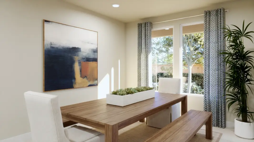 Furnished interior view inside a new home in Freedom at Anthem, Kyle (Image 7).
