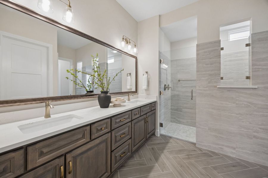 Representative furnished interior of a home built from the Renown by Del Webb in Del Webb Bridgeland, Cypress (Image 6).