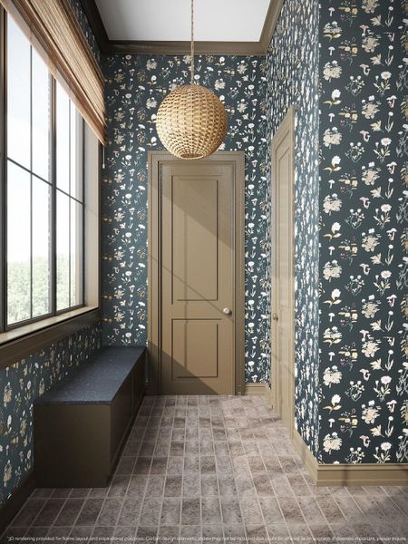 Furnished interior view inside a new home in , Charleston (Image 40).