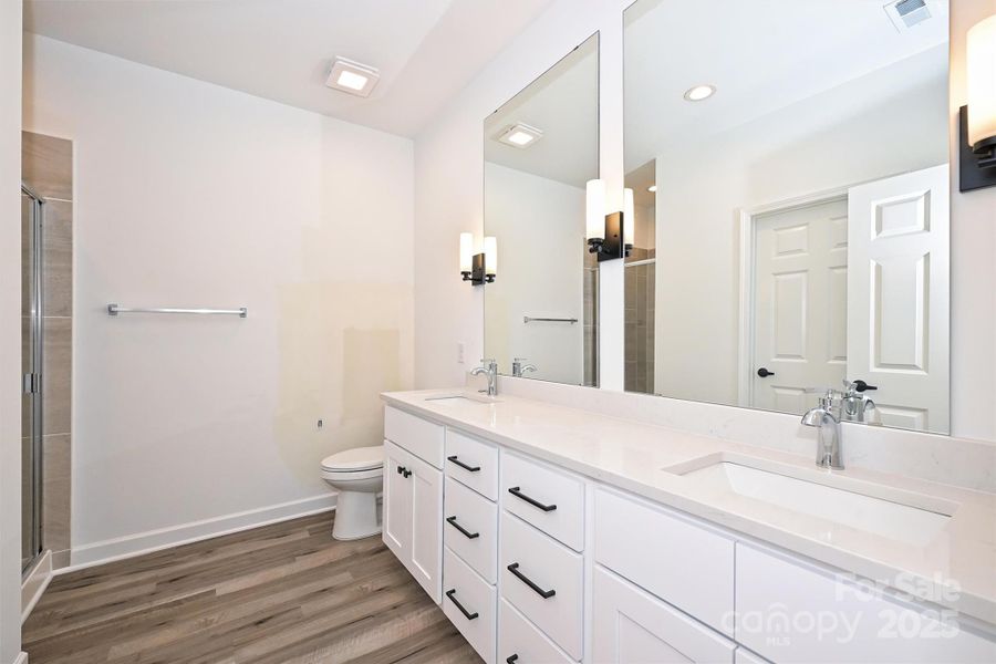 Furnished interior view inside a new home in , Charlotte (Image 4).