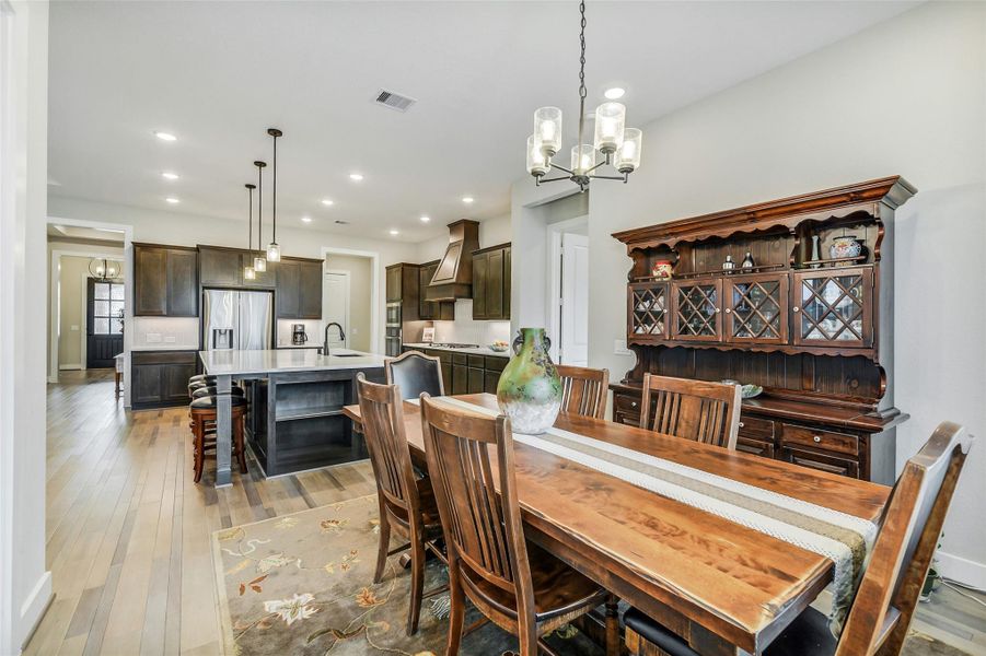 Furnished interior view inside a new home in Chambers Creek, Willis (Image 14).