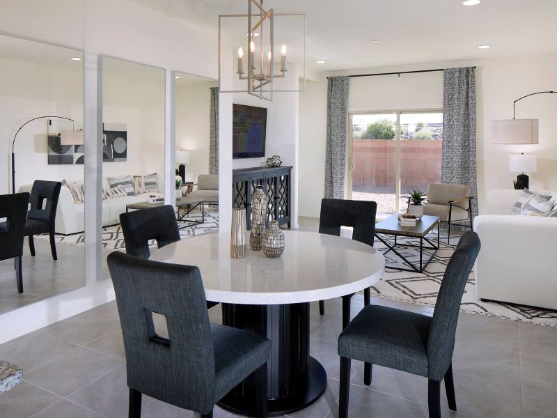 The 1560 plan modeled at Valencia Crossing in Tucson, AZ. The 1560 plan modeled at Valencia Crossing in Tucson, AZ.