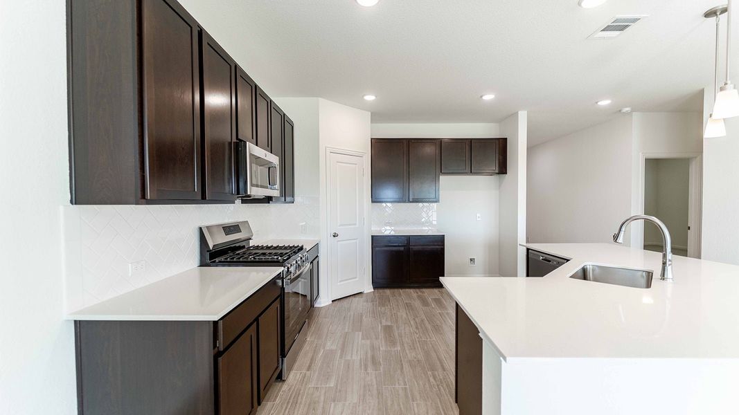 Furnished interior view inside a new home in Briarwood, Elgin (Image 3). Furnished interior view inside a new home in Briarwood, Elgin (Image 3).