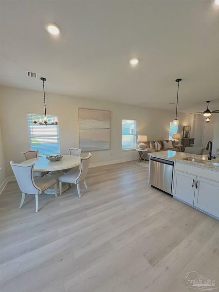 Furnished interior view inside a new home in Allison Acres, Cantonment (Image 7).