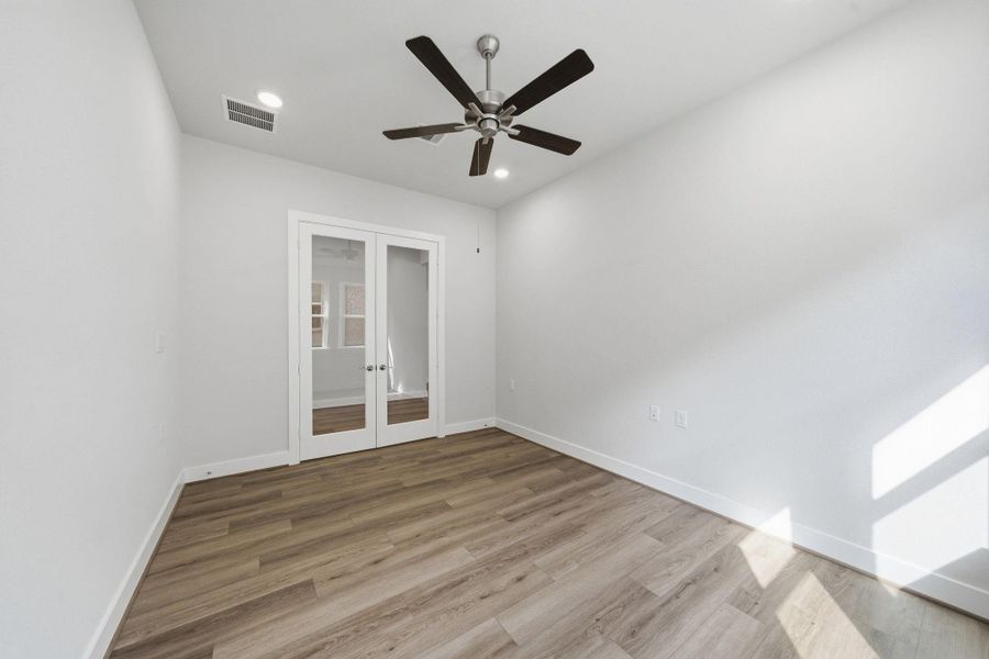 Dedicated study with natural light - ideal for a home office or quiet workspace.