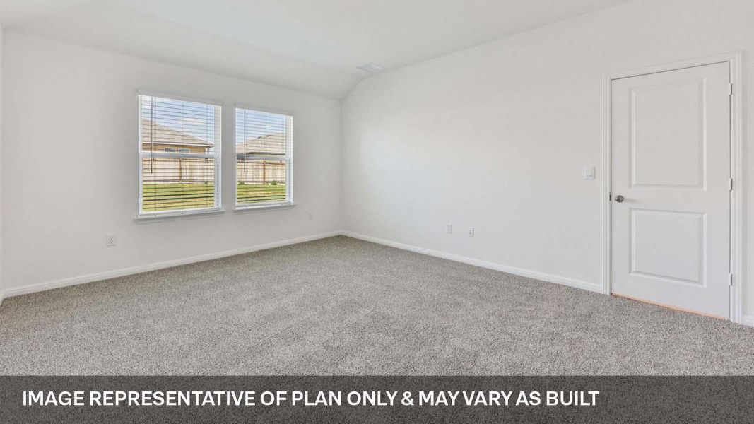 Spacious, unfurnished interior of a new home in Carillon, Manor (Image 25).