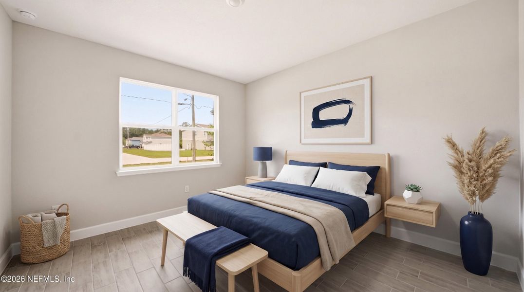 Furnished interior view inside a new home in , Palm Coast (Image 32).