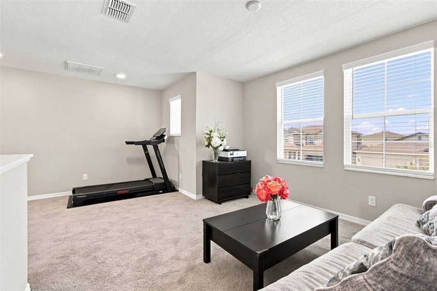 Furnished interior view inside a new home in Epperson, Wesley Chapel (Image 18). Furnished interior view inside a new home in Epperson, Wesley Chapel (Image 18).