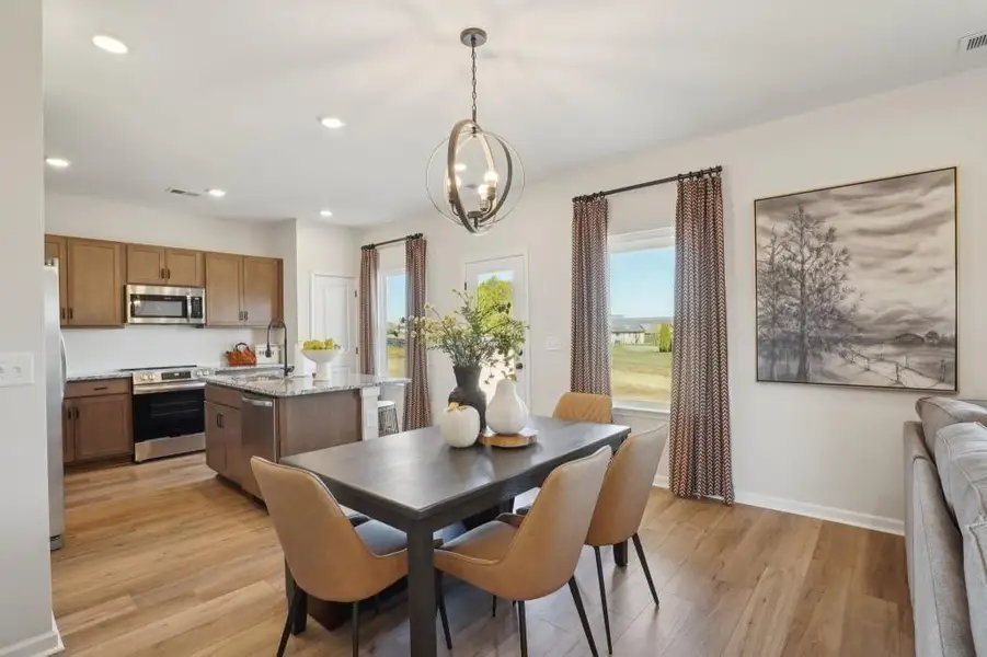 Furnished interior view inside a new home in North Haven, Rome (Image 9).