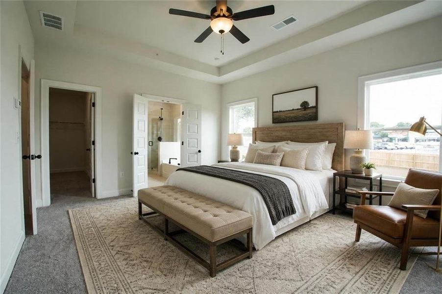 Furnished interior view inside a new home in , Marietta (Image 8). Furnished interior view inside a new home in , Marietta (Image 8).