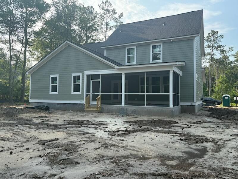 Front exterior of a new home in , Awendaw, SC, highlighting curb appeal (Image 25). Front exterior of a new home in , Awendaw, SC, highlighting curb appeal (Image 25).
