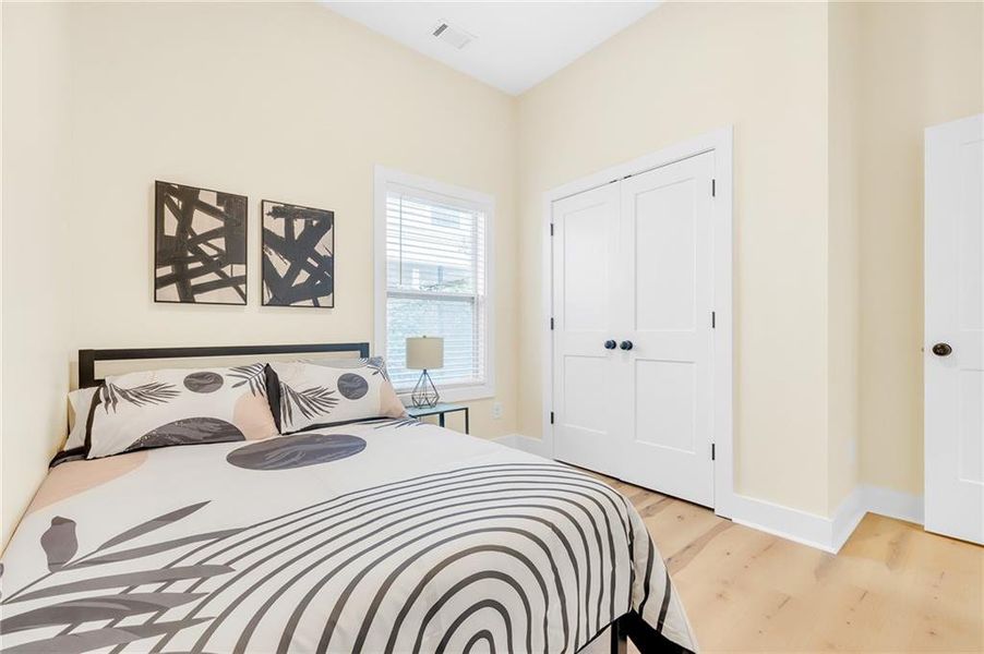 Furnished interior view inside a new home in , Atlanta (Image 10).