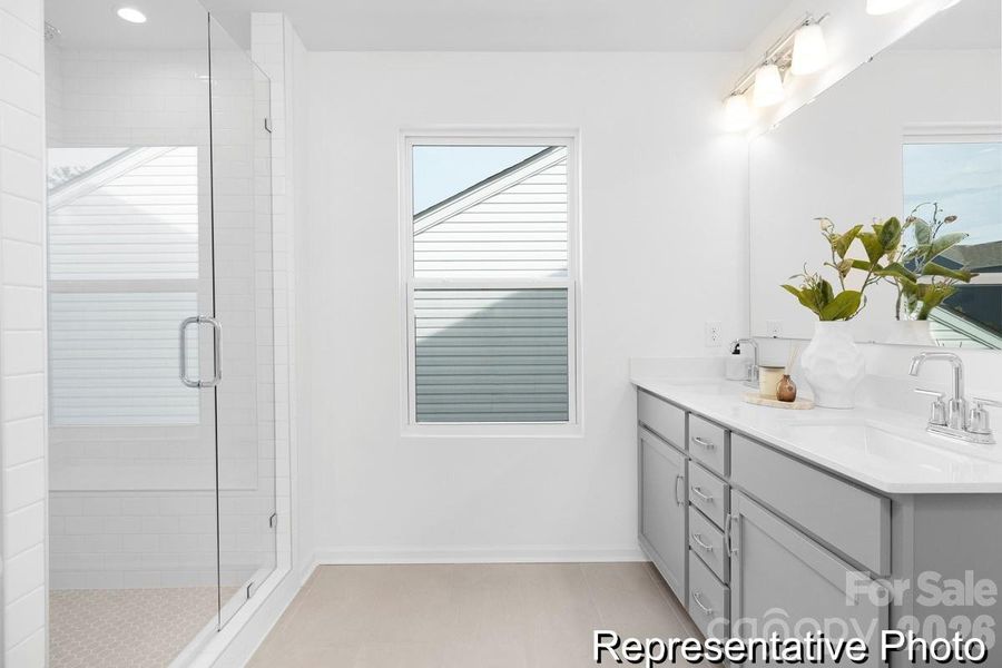 Furnished interior view inside a new home in Autumn Ridge, High Shoals (Image 34).