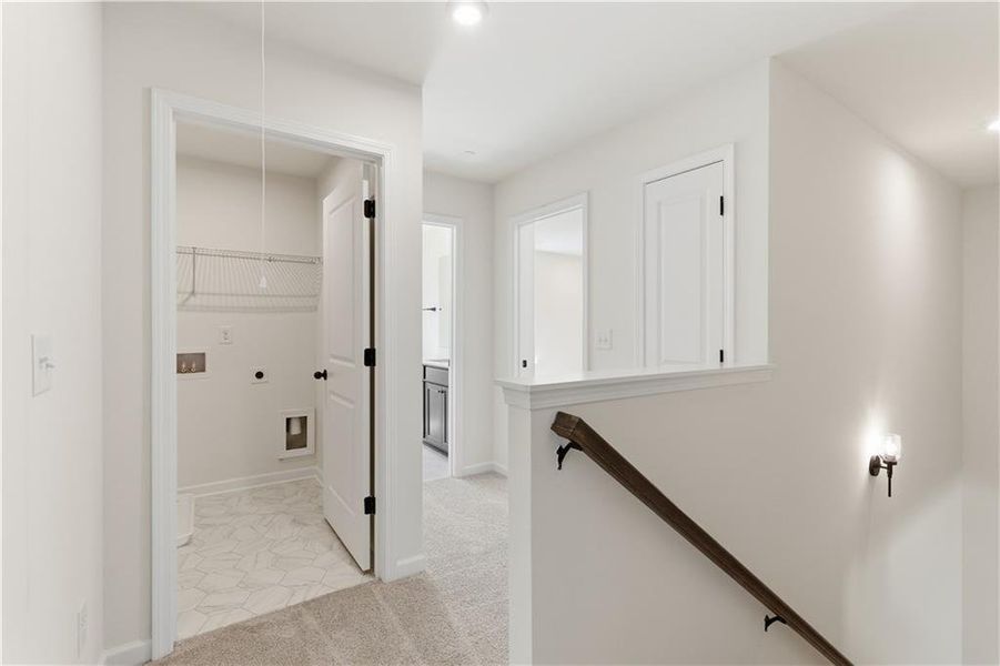 Spacious, unfurnished interior of a new home in The Overlook at Factory Shoals, Mableton (Image 29).