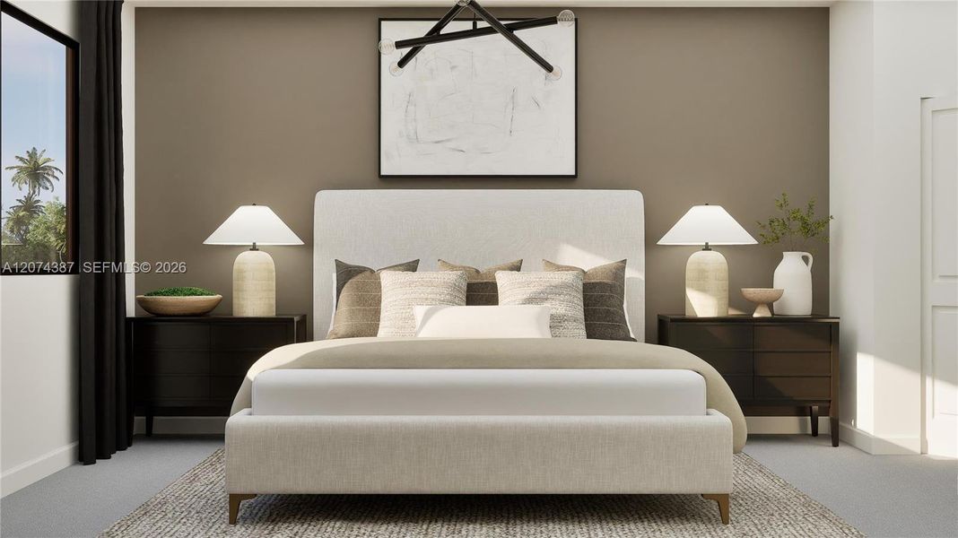 Furnished interior view inside a new home in Solterra, Sunrise (Image 12).