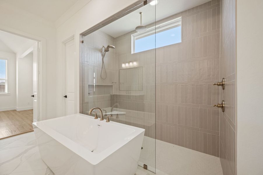 Furnished interior view inside a new home in NorthGlen, Haslet (Image 13).