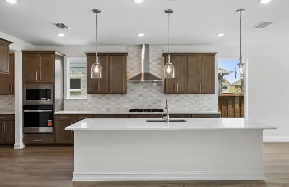 Furnished interior view inside a new home in Wilson Creek Meadows, Celina (Image 11).