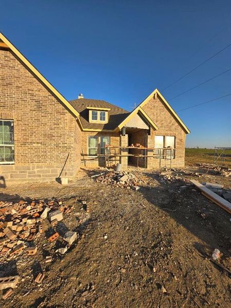 In-progress construction of a new home in Hillview Addition, Decatur, TX (Image 18). In-progress construction of a new home in Hillview Addition, Decatur, TX (Image 18).