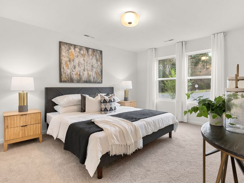 Representative furnished interior of a home built from the Haven TH by True Homes in Village Heights TH, Greensboro (Image 11). Representative furnished interior of a home built from the Haven TH by True Homes in Village Heights TH, Greensboro (Image 11).