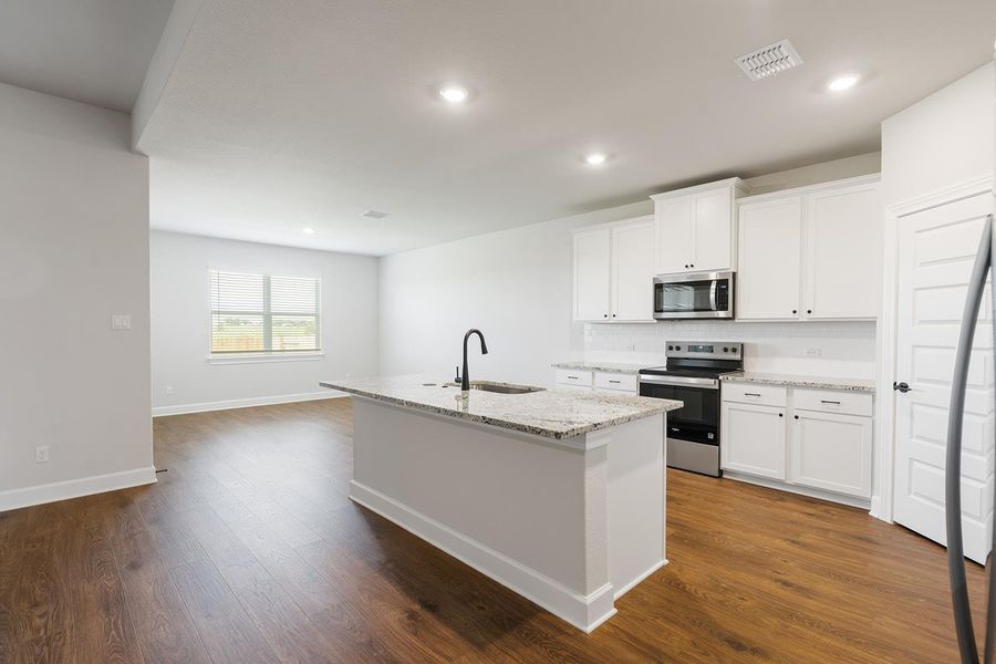 Furnished interior view inside a new home in Colson Ranch, Jarrell (Image 3).