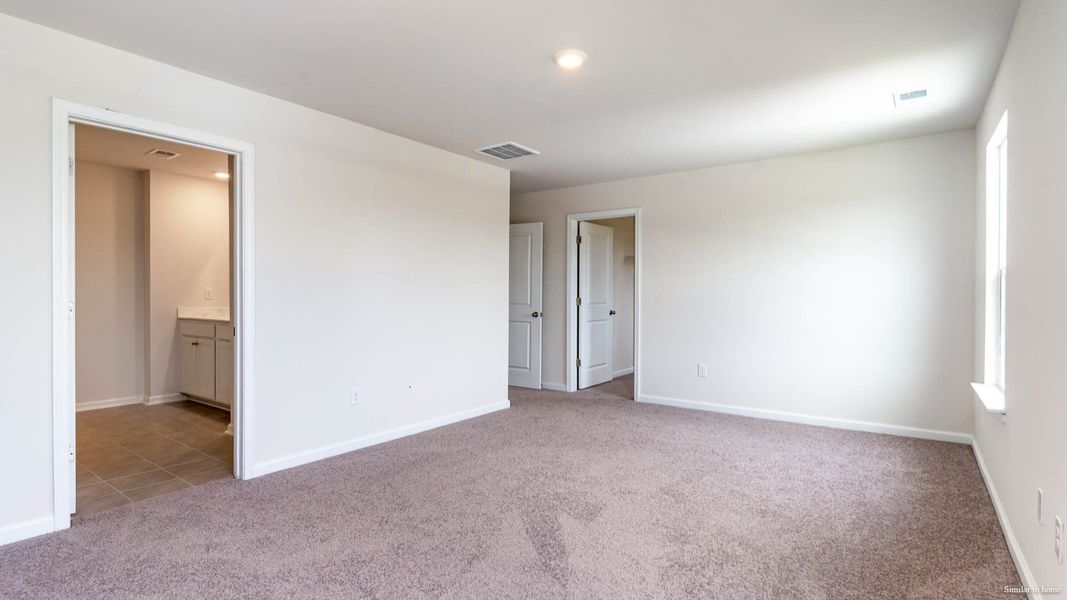 Spacious, unfurnished interior of a new home in The Haven at Indigo Preserve, Leland (Image 28). Spacious, unfurnished interior of a new home in The Haven at Indigo Preserve, Leland (Image 28).