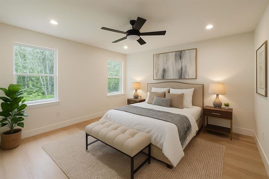 Furnished interior view inside a new home in , Spring Hill (Image 16). Furnished interior view inside a new home in , Spring Hill (Image 16).