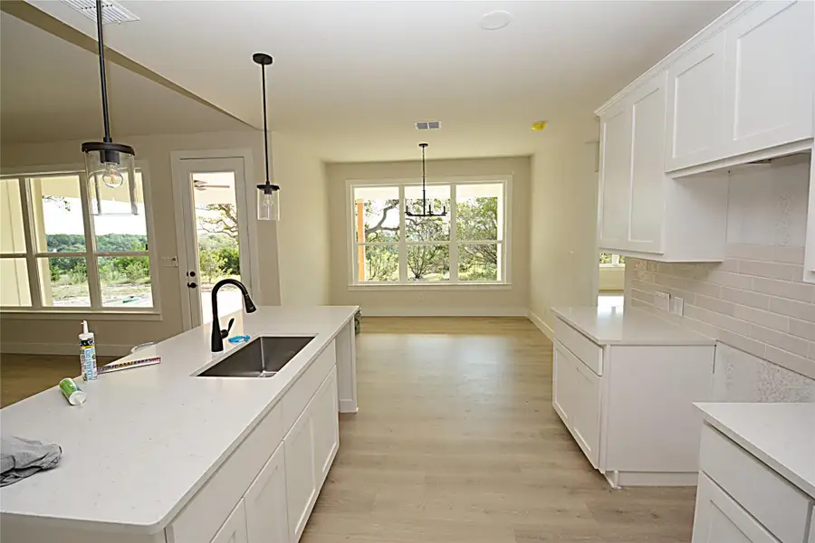 Furnished interior view inside a new home in , Fischer (Image 4). Furnished interior view inside a new home in , Fischer (Image 4).