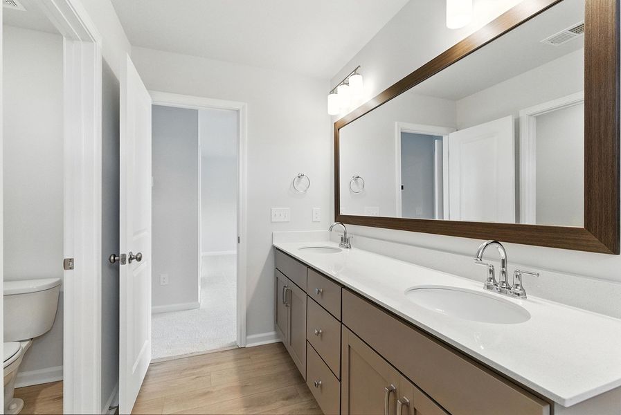Furnished interior view inside a new home in Landmark Commons, Boiling Springs (Image 10).