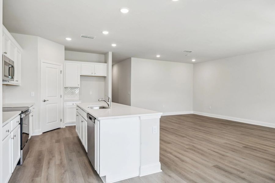 Furnished interior view inside a new home in Cedars at Cane Ridge | 55+ Community, Antioch (Image 10).