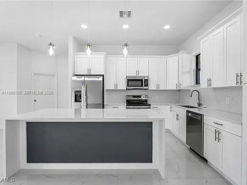 Furnished interior view inside a new home in , Lehigh Acres (Image 3).