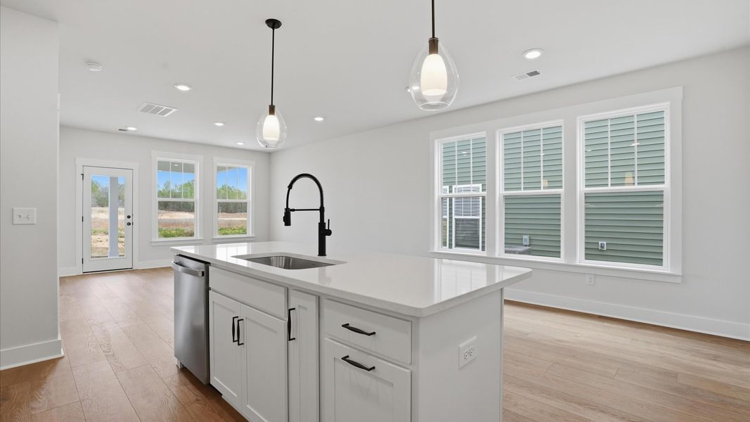Furnished interior view inside a new home in Harrier Point, Woodruff (Image 13).