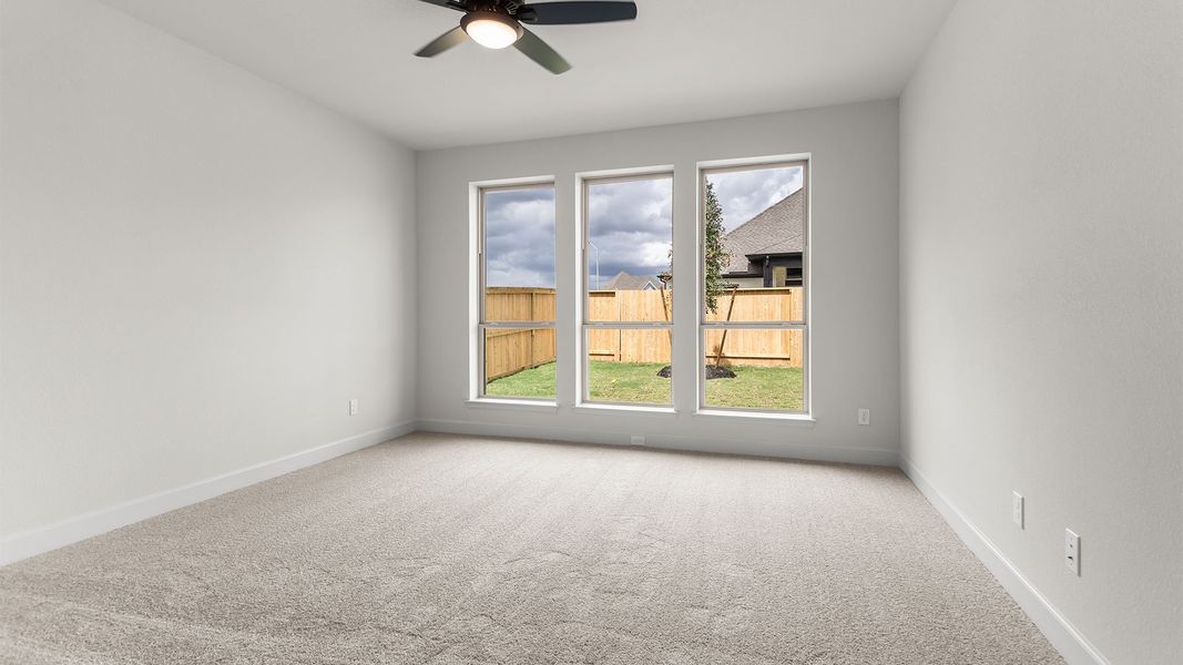 Spacious, unfurnished interior of a new home in Meridiana, Manvel (Image 8).