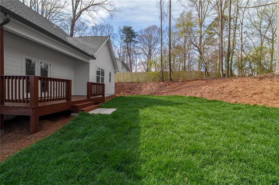 Exterior details and patio area of a home in , Woodstock (Image 24).