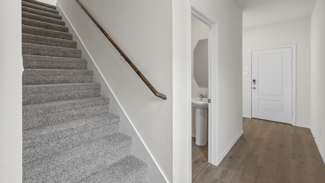 Representative unfurnished interior of a home built from the Florence by D.R. Horton in Northspur, Terrell (Image 9).