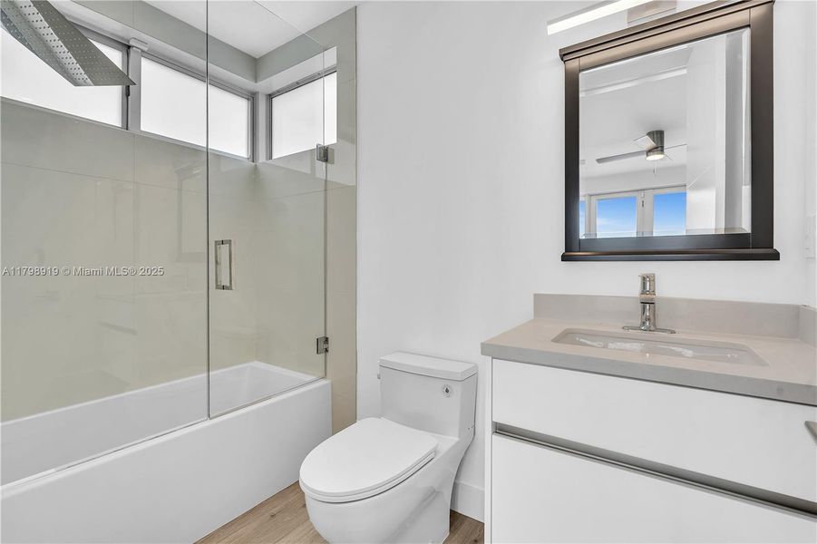 Furnished interior view inside a new home in , Miami (Image 5).