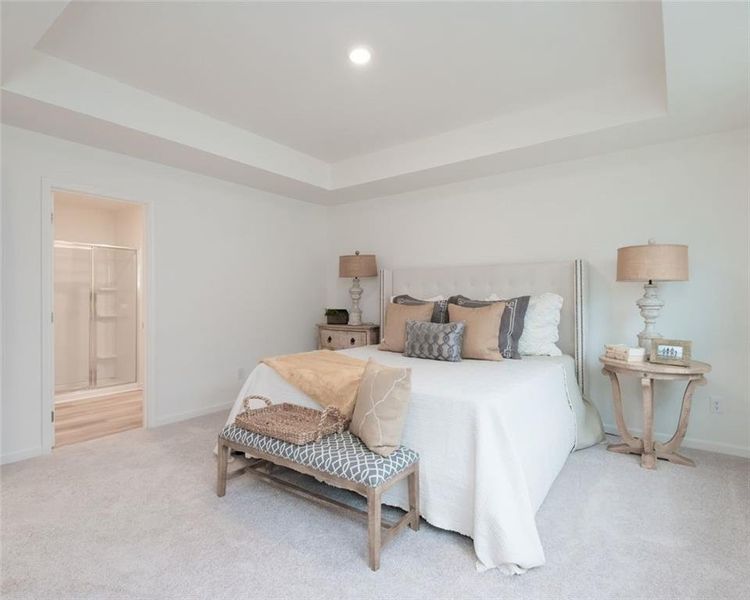 Furnished interior view inside a new home in , Conyers (Image 39).