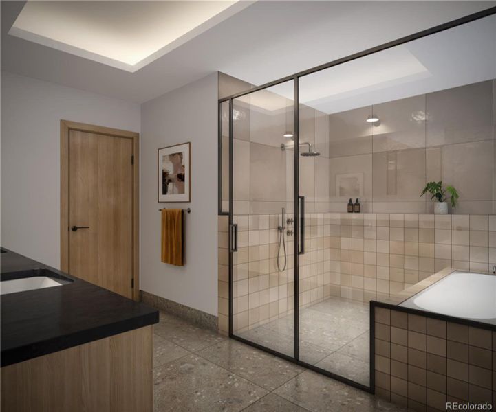 Furnished interior view inside a new home in , Arvada (Image 4). Furnished interior view inside a new home in , Arvada (Image 4).